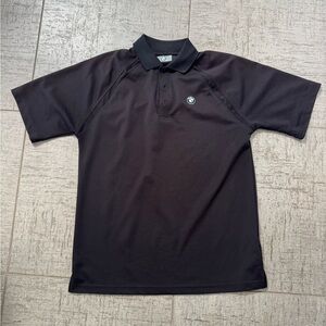BMW Men's Black Polo Shirt